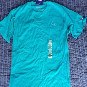 MENS size Small Champion teal shirt